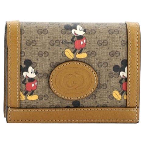 gucci mickey mouse card wallet|gucci mickey mouse wallet.